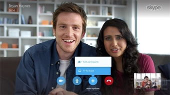 电视能装skype,畅享全球视频通话