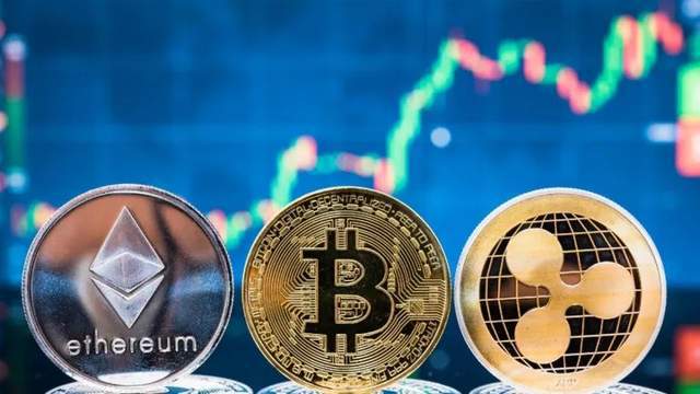 比特币以太坊瑞波币图片,数字货币三巨头全景解析