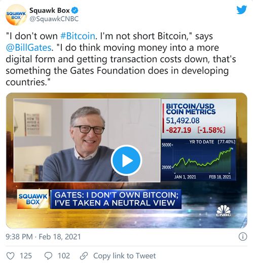 比尔盖茨批加密货币,揭秘科技巨头对数字货币的担忧与反思”